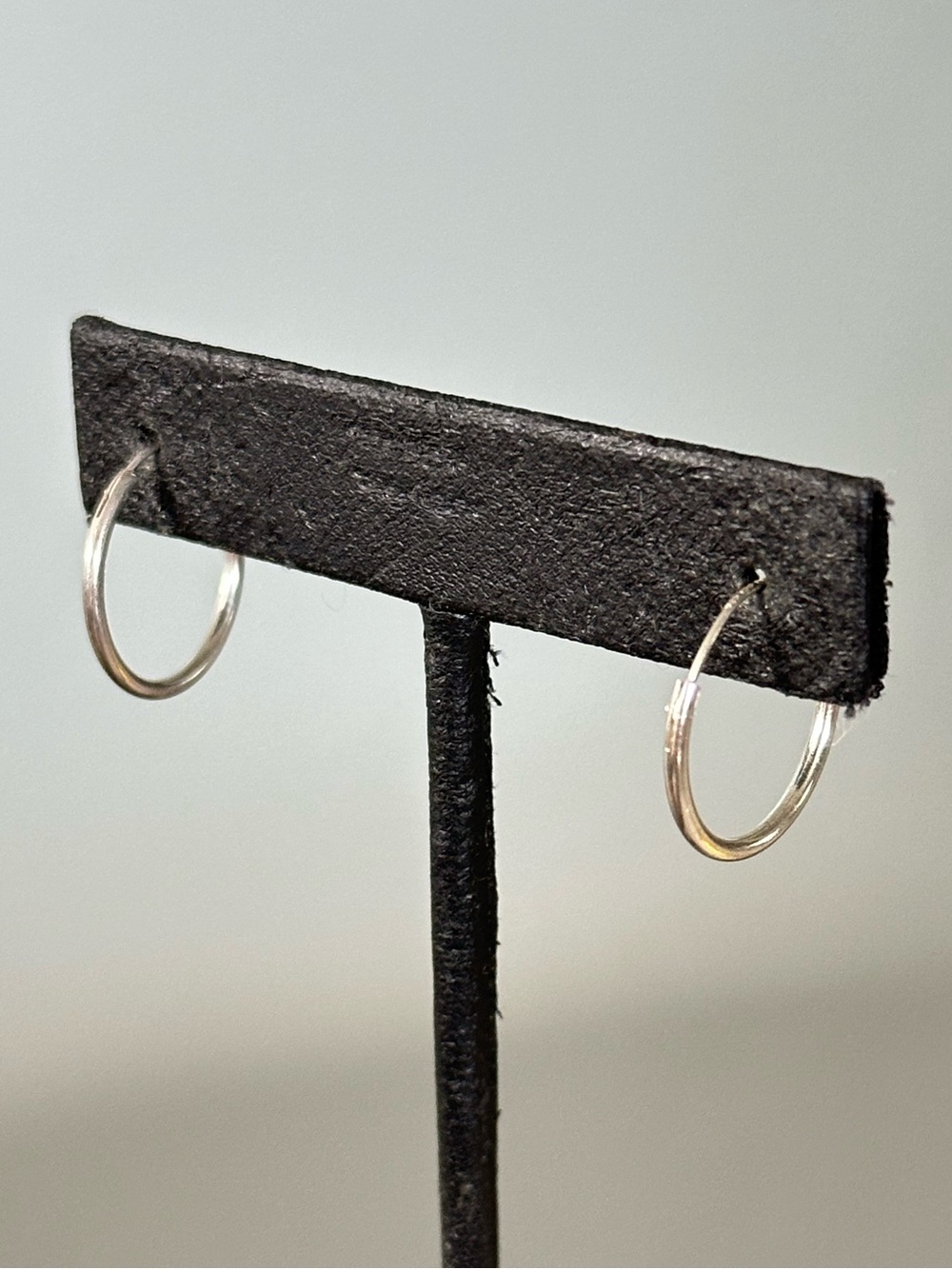 Simple Dainty IBB 925 Sterling Silver Small Hoop Earrings Minimalist Classic Y2K